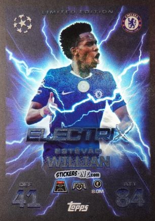 Cromo Estevao Willian - UEFA Champions League & Europa League 2025-2026. Match Attax Extra
 n. LE6 - Topps