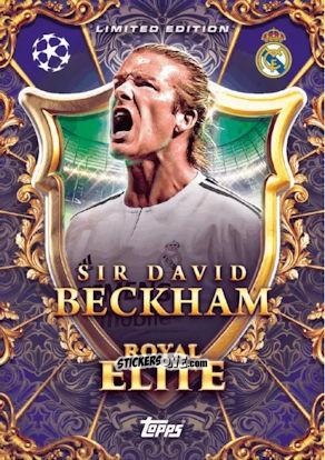 Figurina Sir David Beckham - UEFA Champions League & Europa League 2025-2026. Match Attax Extra
 n. RE-DB - Topps