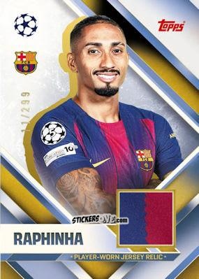 Cromo Raphinha - UEFA Champions League & Europa League 2025-2026. Match Attax Extra
 n. JR-R - Topps