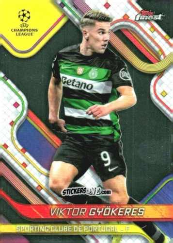 Figurina Viktor Gyokeres - Finest UEFA Club Competitions 2024-2025
 n. 3 - Topps