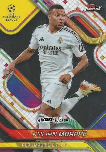 Figurina Kylian Mbappe - Finest UEFA Club Competitions 2024-2025
 n. 9 - Topps