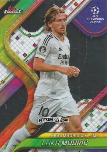 Figurina Luka Modric - Finest UEFA Club Competitions 2024-2025
 n. 10 - Topps