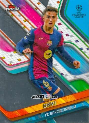 Figurina Gavi - Finest UEFA Club Competitions 2024-2025
 n. 45 - Topps