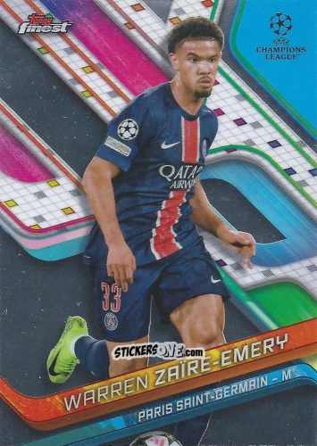 Cromo Warren Zaire-Emery - Finest UEFA Club Competitions 2024-2025
 n. 71 - Topps