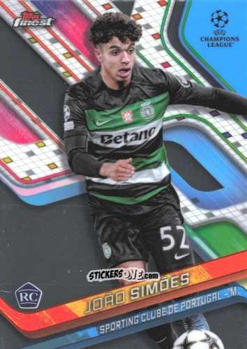 Sticker Joao Simoes - Finest UEFA Club Competitions 2024-2025
 n. 83 - Topps