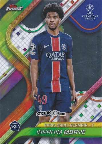 Cromo Ibrahim Mbaye - Finest UEFA Club Competitions 2024-2025
 n. 103 - Topps