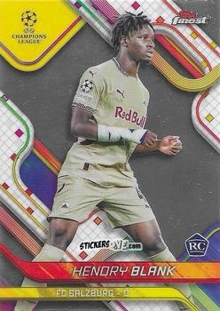 Figurina Hendry Blank - Finest UEFA Club Competitions 2024-2025
 n. 128 - Topps