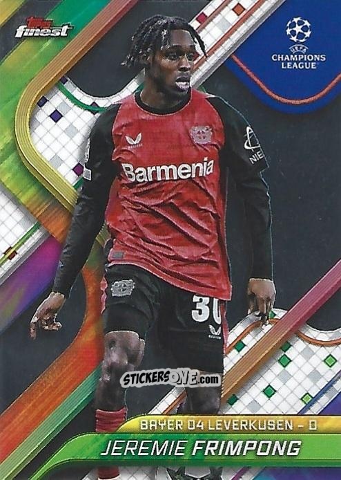 Cromo Jeremie Frimpong - Finest UEFA Club Competitions 2024-2025
 n. 133 - Topps