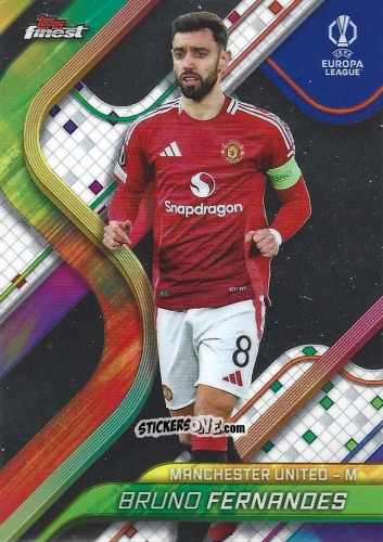 Sticker Bruno Fernandes - Finest UEFA Club Competitions 2024-2025
 n. 134 - Topps