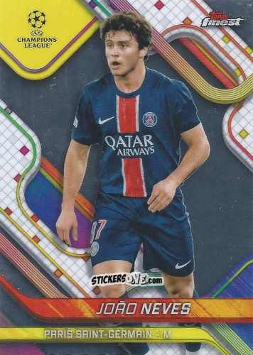 Sticker Joao Neves - Finest UEFA Club Competitions 2024-2025
 n. 135 - Topps