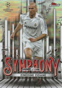Figurina Zinedine Zidane - Finest UEFA Club Competitions 2024-2025
 n. SY-17 - Topps