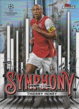 Figurina Thierry Henry - Finest UEFA Club Competitions 2024-2025
 n. SY-20 - Topps