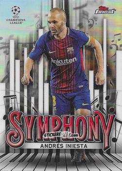 Figurina Andres Iniesta - Finest UEFA Club Competitions 2024-2025
 n. SY-22 - Topps