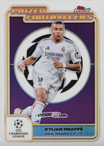 Figurina Kylian Mbappe - Finest UEFA Club Competitions 2024-2025
 n. PF-13 - Topps