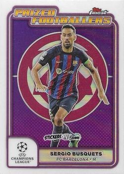 Sticker Sergio Busquets - Finest UEFA Club Competitions 2024-2025
 n. PF-15 - Topps