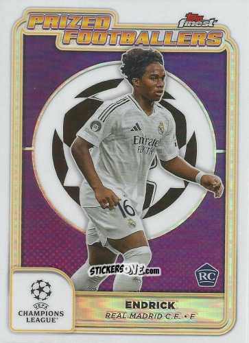 Cromo Endrick - Finest UEFA Club Competitions 2024-2025
 n. PF-16 - Topps