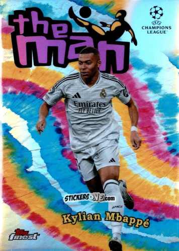 Figurina Kylian Mbappe - Finest UEFA Club Competitions 2024-2025
 n. TM-3 - Topps