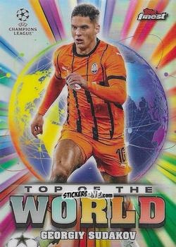 Figurina Georgiy Sudakov - Finest UEFA Club Competitions 2024-2025
 n. TW-9 - Topps