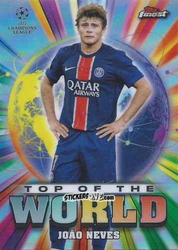 Sticker Joao Neves - Finest UEFA Club Competitions 2024-2025
 n. TW-10 - Topps