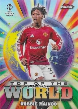 Sticker Kobbie Mainoo - Finest UEFA Club Competitions 2024-2025
 n. TW-17 - Topps