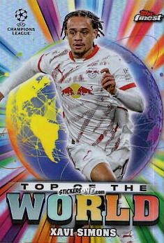 Cromo Xavi Simons - Finest UEFA Club Competitions 2024-2025
 n. TW-33 - Topps