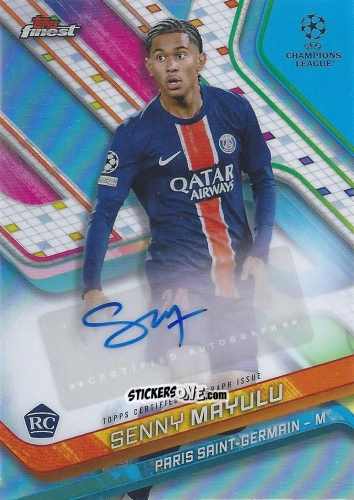 Figurina Senny Mayulu - Finest UEFA Club Competitions 2024-2025
 n. BA-SM - Topps