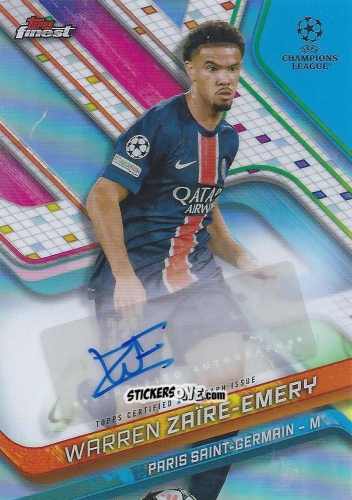 Cromo Warren Zaire-Emery - Finest UEFA Club Competitions 2024-2025
 n. BA-WZ - Topps