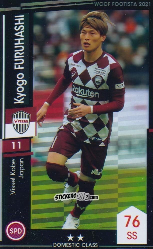 Cromo Kyogo Furuhashi - Wccf Footista 2021 n. 88 - Panini