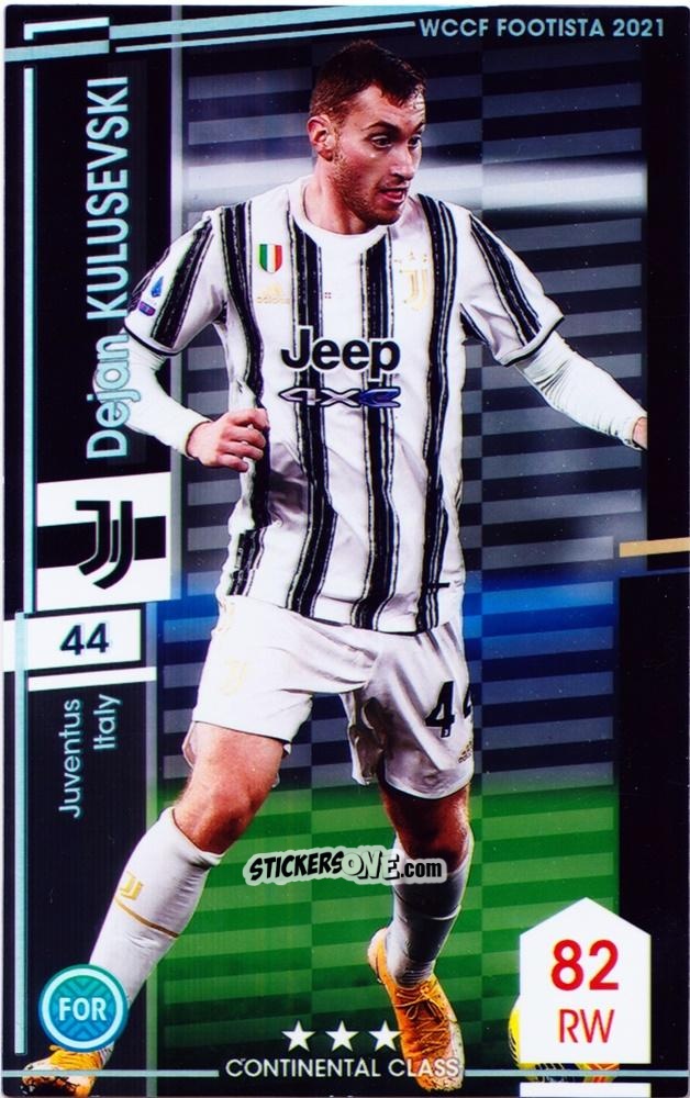 Sticker Dejan Kulusevski - Wccf Footista 2021 Serie F21-3
 n. 22 - Panini