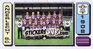 Figurina Equipe/Elftal - Football Belgium 1982-1983 n. 6 - Panini