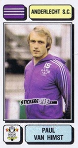 Sticker Paul van Himst - Football Belgium 1982-1983 - Panini