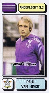 Figurina Paul van Himst - Football Belgium 1982-1983 n. 7 - Panini