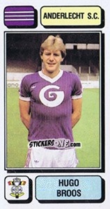 Sticker Hugo Broos - Football Belgium 1982-1983 n. 11 - Panini
