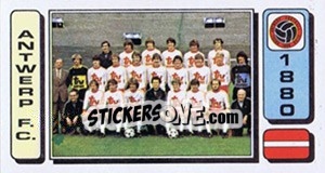 Sticker Equipe/Elftal - Football Belgium 1982-1983 - Panini