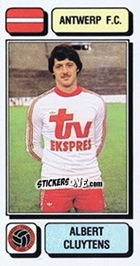 Sticker Albert Cluytens - Football Belgium 1982-1983 - Panini