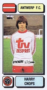 Sticker Harry Cnops - Football Belgium 1982-1983 n. 39 - Panini