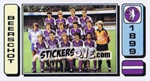 Sticker Equipe/Elftal