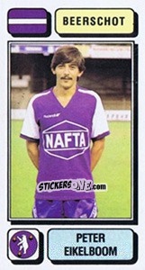 Figurina Peter Eikelboom - Football Belgium 1982-1983 n. 57 - Panini