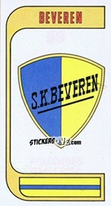 Sticker Armoiries Embleem - Football Belgium 1982-1983 n. 59 - Panini