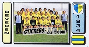 Sticker Equipe/Elftal - Football Belgium 1982-1983 n. 60 - Panini