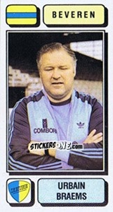 Figurina Urbain Braems - Football Belgium 1982-1983 n. 61 - Panini