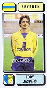 Sticker Eddy Jaspers - Football Belgium 1982-1983 n. 63 - Panini