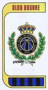 Sticker Armoiries Embleem - Football Belgium 1982-1983 n. 77 - Panini