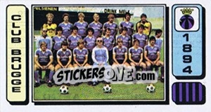 Sticker Equipe/Elftal - Football Belgium 1982-1983 n. 78 - Panini