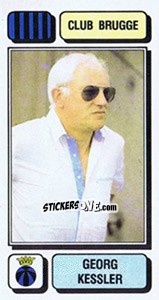 Sticker Georg Kessler - Football Belgium 1982-1983 n. 79 - Panini