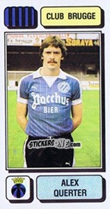 Cromo Alex Querter - Football Belgium 1982-1983 - Panini