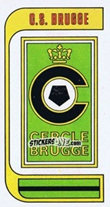 Cromo Armoiries Embleem - Football Belgium 1982-1983 - Panini