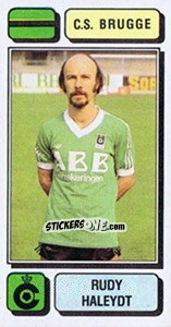 Sticker Rudy Haleydt - Football Belgium 1982-1983 - Panini
