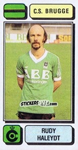 Sticker Rudy Haleydt - Football Belgium 1982-1983 n. 106 - Panini