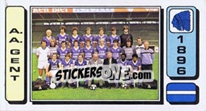 Sticker Equipe/Elftal